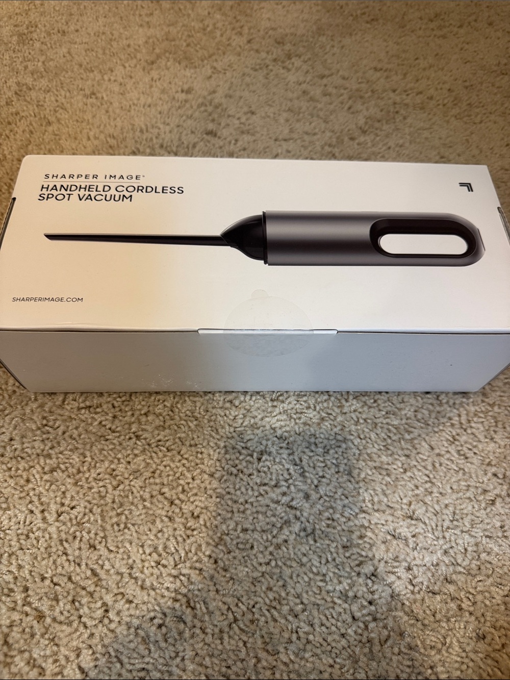 NWOT Sharper Image Handheld cordless spot vacuum